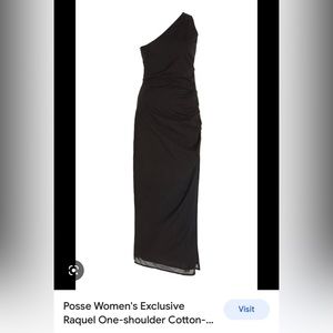 Posse Raquel one-shoulder dress - size M